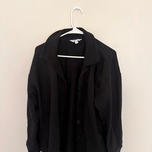Black Button-Up Jacket